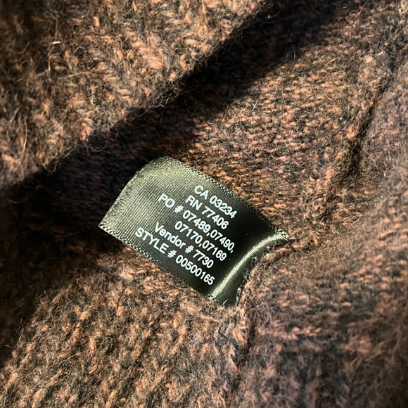 Club Monaco Cowl Neck Lamb Wool Sweater Size Large - Picture 6 of 8